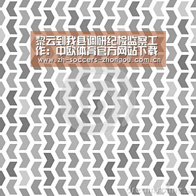 黎云到我县调研纪检监察工作：中欧体育官方网站下载