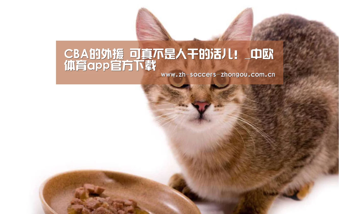 CBA的外援 可真不是人干的活儿!_中欧体育app官方下载(图4) 中欧体育官方网站最新版